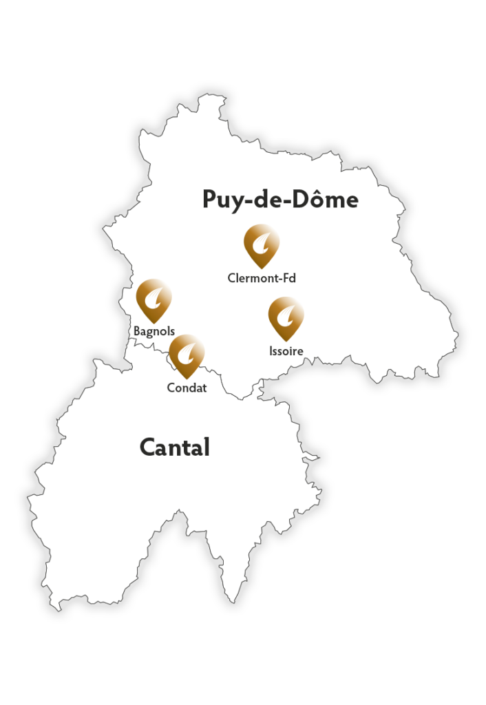 Carte agences pompes funèbres Séronde